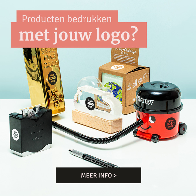 Producten bedrukken met jouw logo?