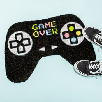 Game Over controller deurmat