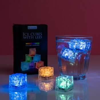 IJsblokjes met ledverlichting (set van 6)