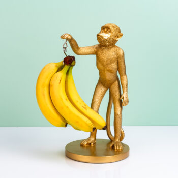 Aap banaanhouder - Goud