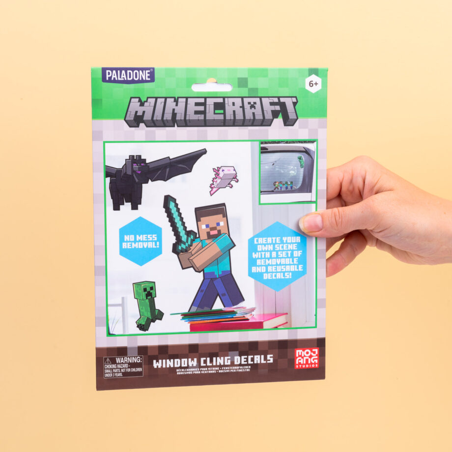 Minecraft Herbruikbare raamstickers